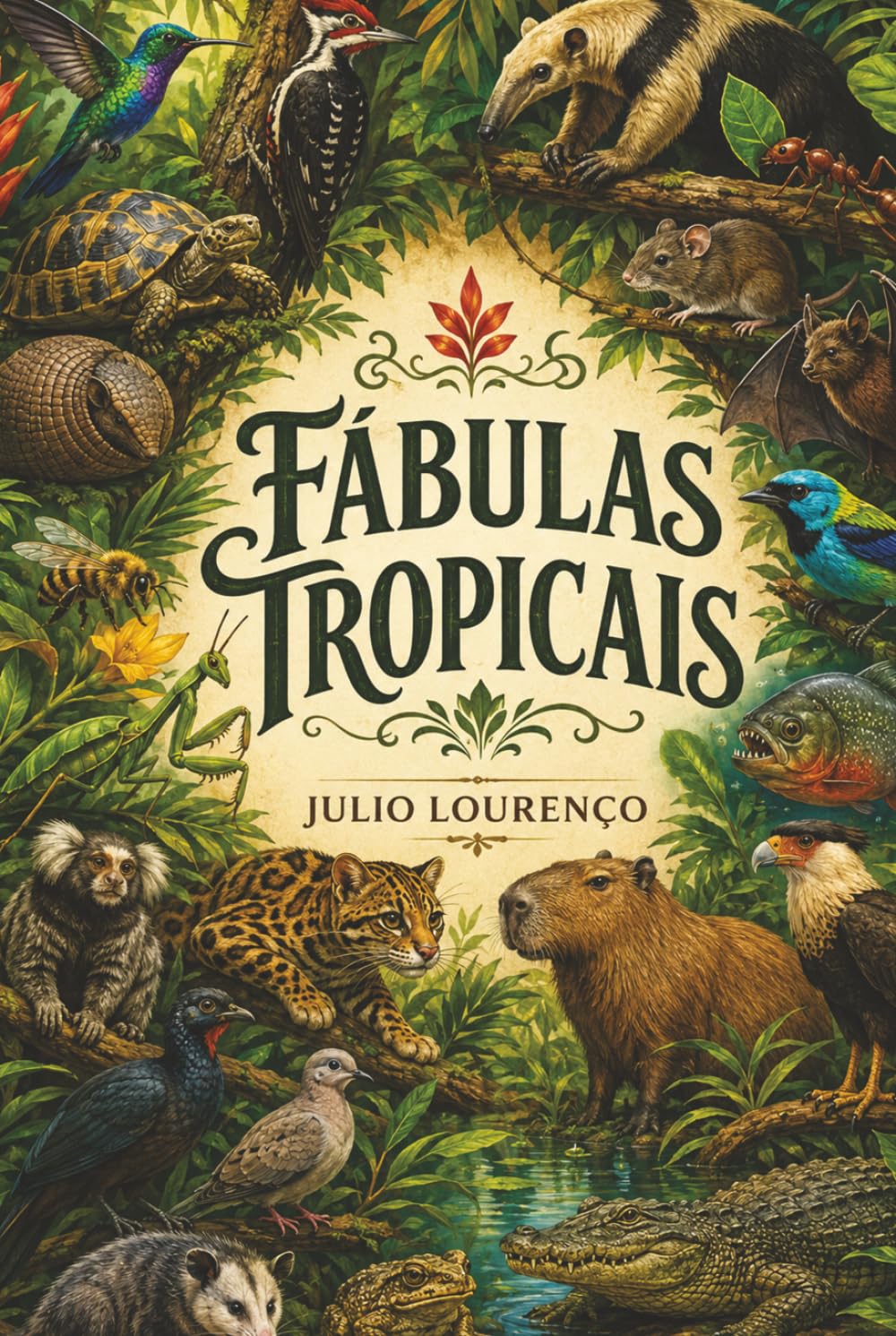 ler totalmente FÁBULAS TROPICAIS: Livro de histórias com animais falantes, lições de vida e ilustrações para colorir (Portuguese Edition)