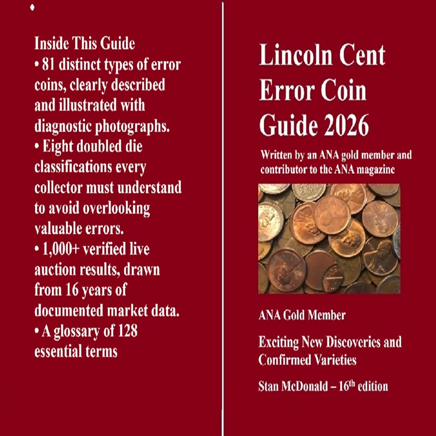 ler totalmente Lincoln Cent Error Coin Guide 2026: Written by an ANA gold member and contributor to the ANA magazine (English Edition)