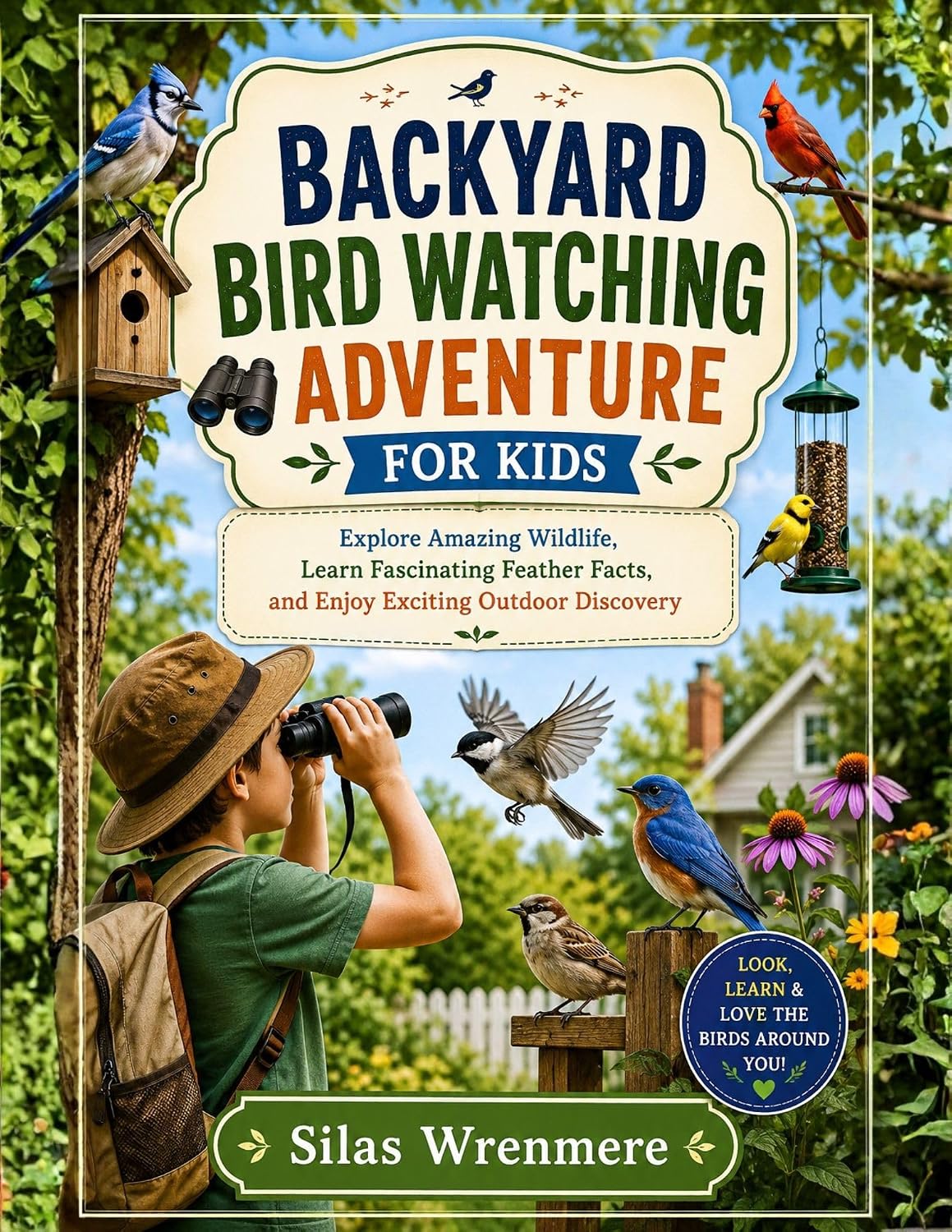 BACKYARD BIRD WATCHING ADVENTURE FOR KIDS: Explore Amazing Wildlife, Learn Fascinating Feather Facts, and Enjoy Exciting Outdoor Discovery (English Edition) baixar livro de graça