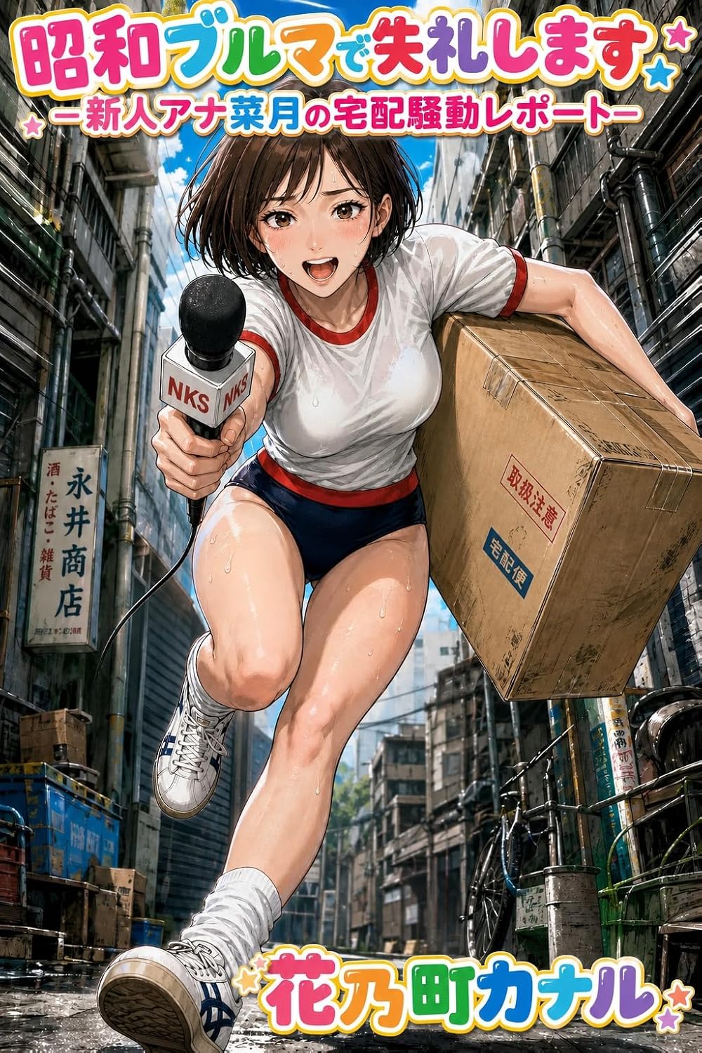 Excuse me for my Showa bloomers New announcer Natsuki home delivery report (Japanese Edition)