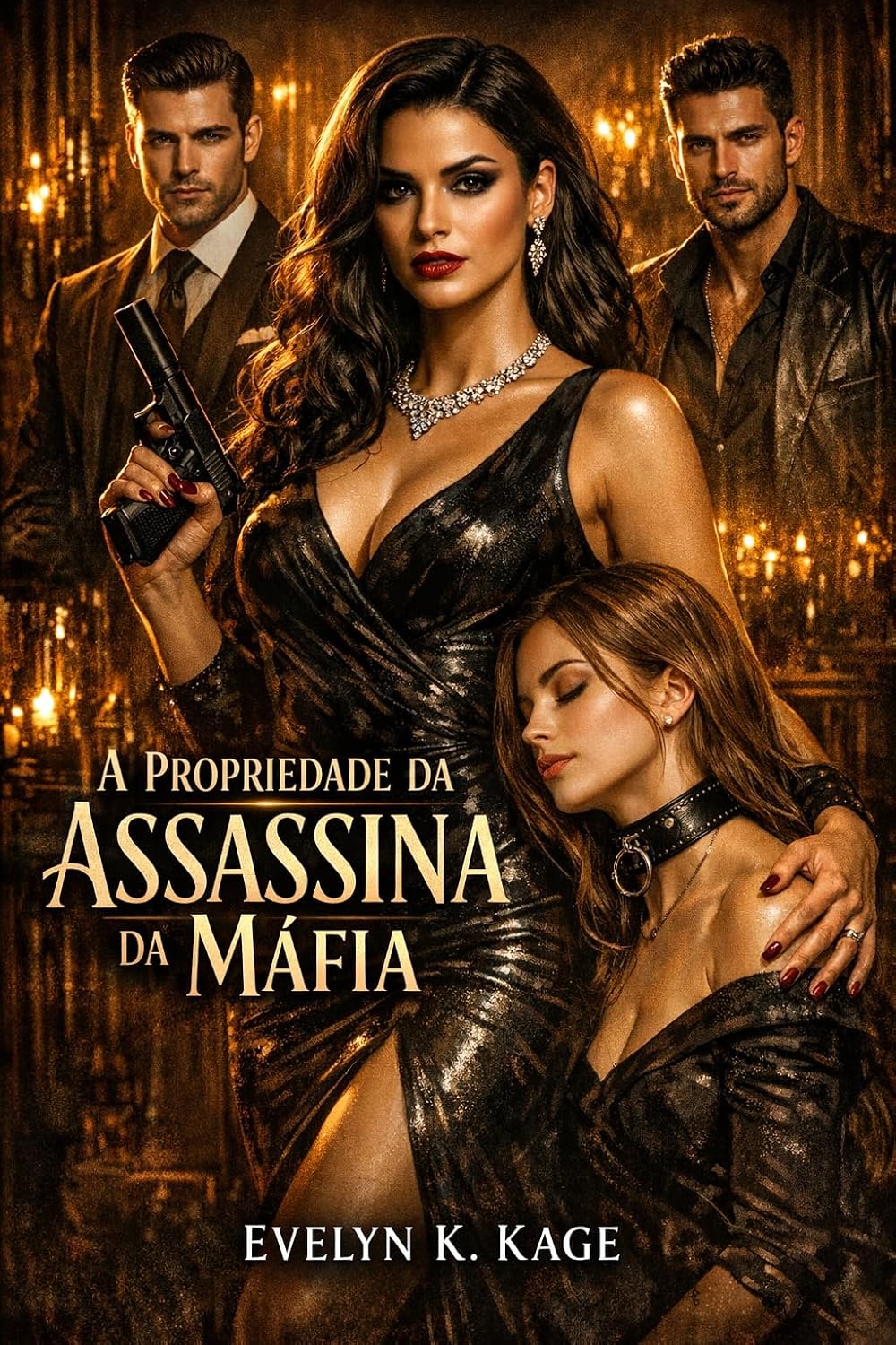 ler totalmente A Propriedade da Assassina da Máfia: Dark Romance com Dinâmica BDSM e Harém Reverso (Conto Explícito) MFFM