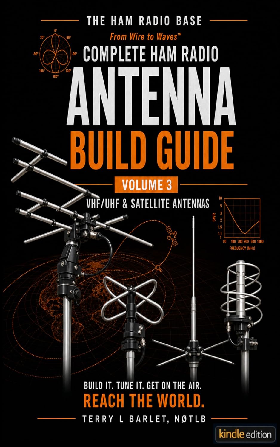 ler totalmente Ham Radio Base Ultimate Antenna Build Guide: Volume 3: VHF/UHF & Satellite Antennas (Complete Ham Radio Antenna Build Guide) (English Edition)