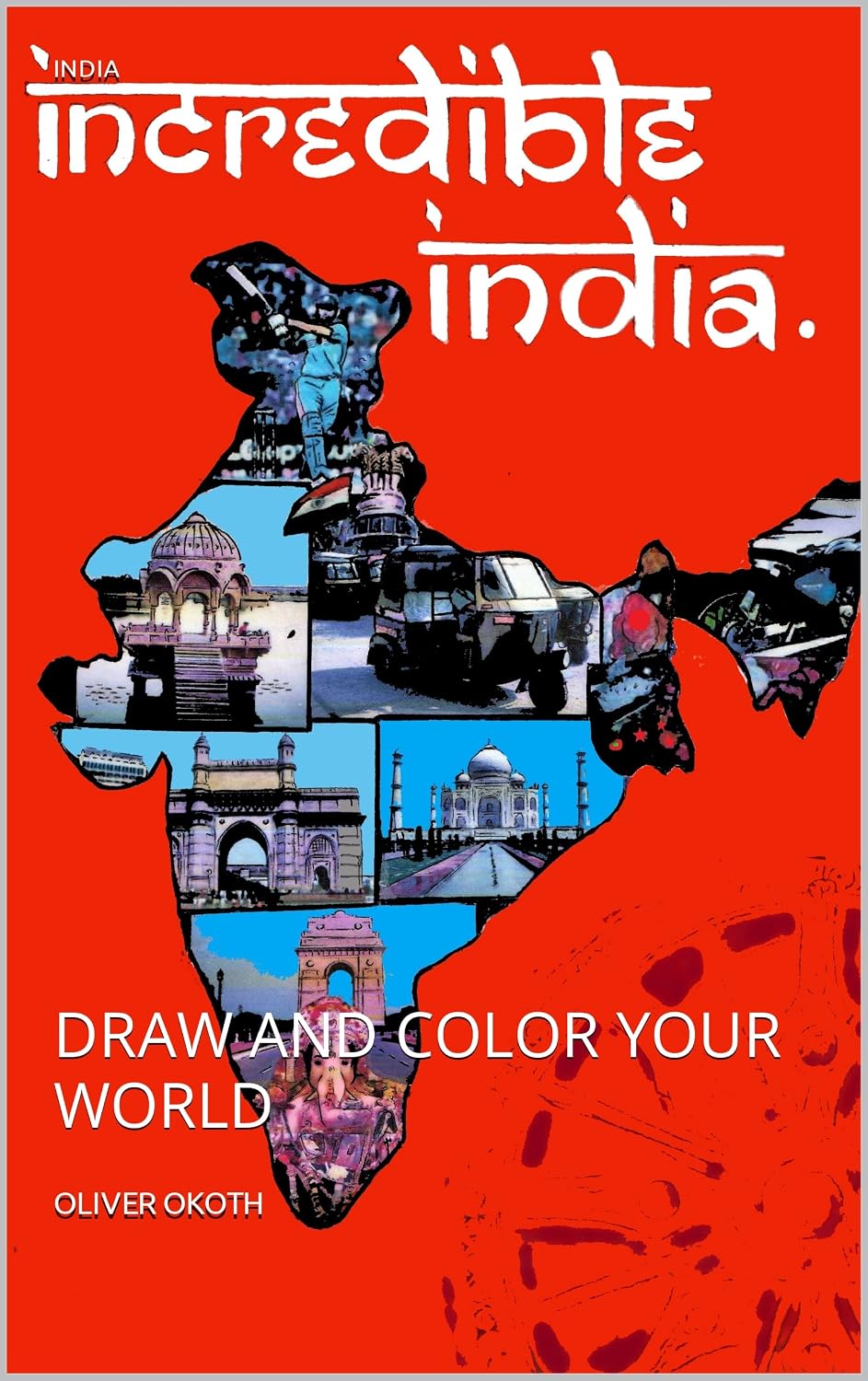 INDIA: DRAW AND COLOR YOUR WORLD (English Edition) baixar o livro de graça