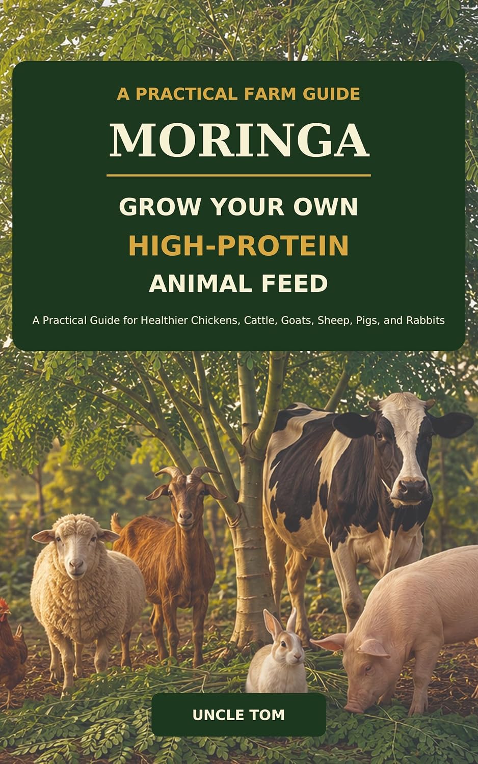 ler totalmente Moringa: Grow Your Own High-Protein Animal Feed: A Practical Guide for Healthier Chickens, Cattle, Goats, Sheep, Pigs, and Rabbits (English Edition)