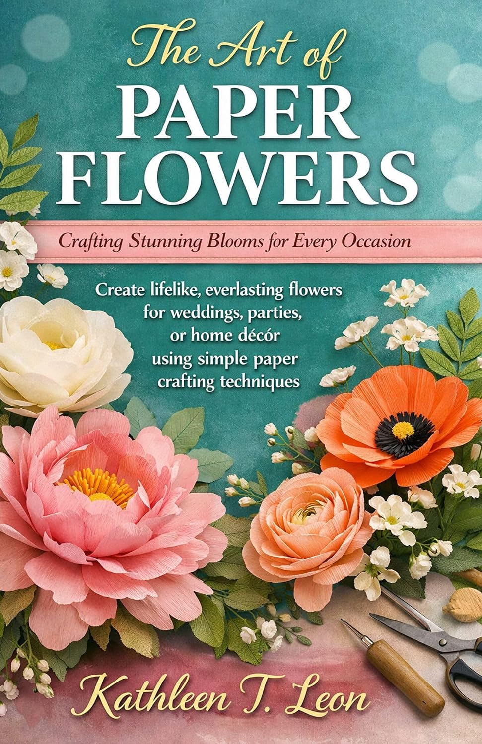 ler totalmente The Art of Paper Flowers: Crafting Stunning Blooms for Every Occasion: Create lifelike, everlasting flowers for weddings, parties, or home décor using... paper crafting techniques. (English Edition)