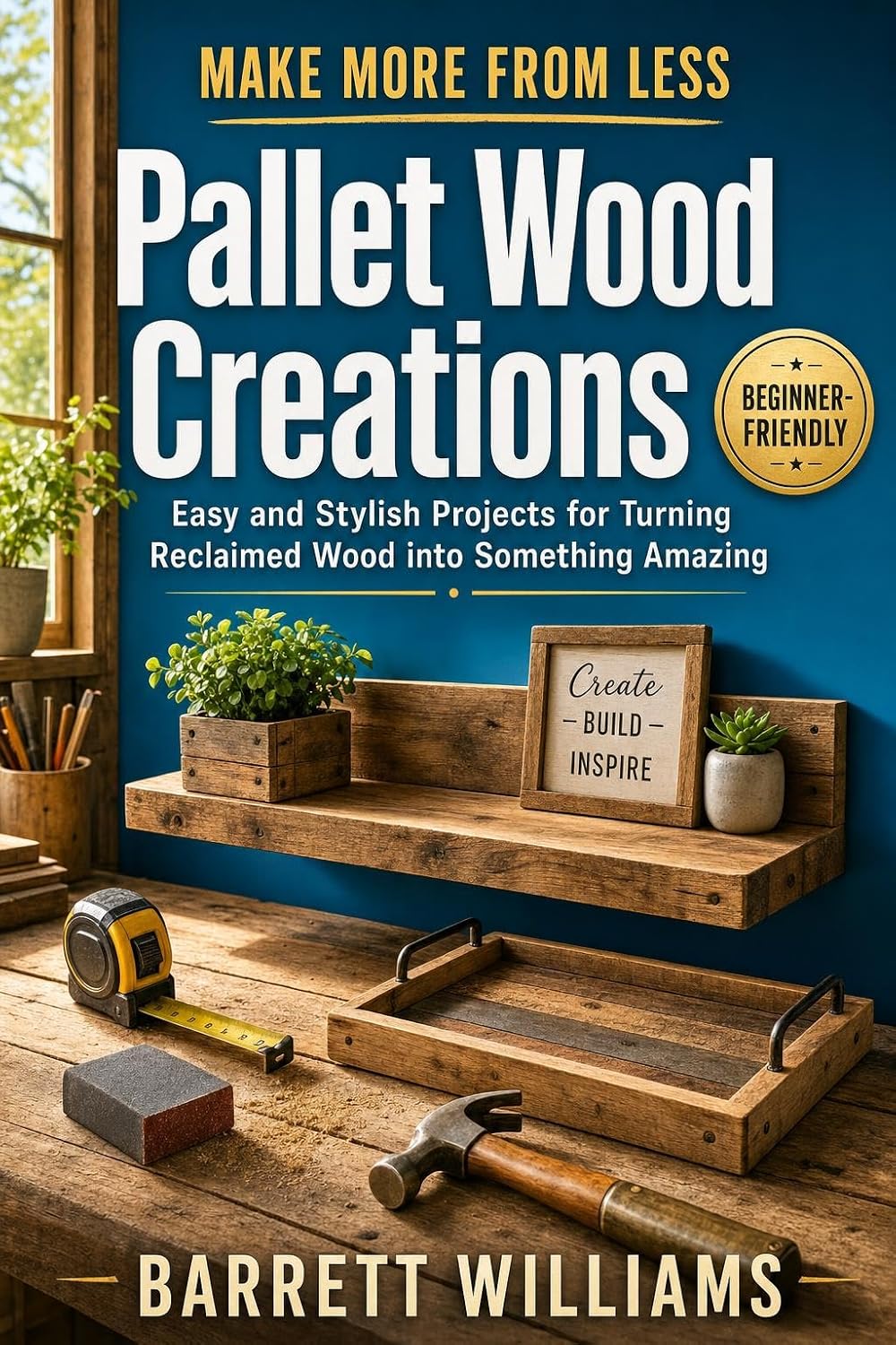 capítulo por capítulo baixar Pallet Wood Creations: Easy and Stylish Projects for Turning Reclaimed Wood into Something Amazing (English Edition)