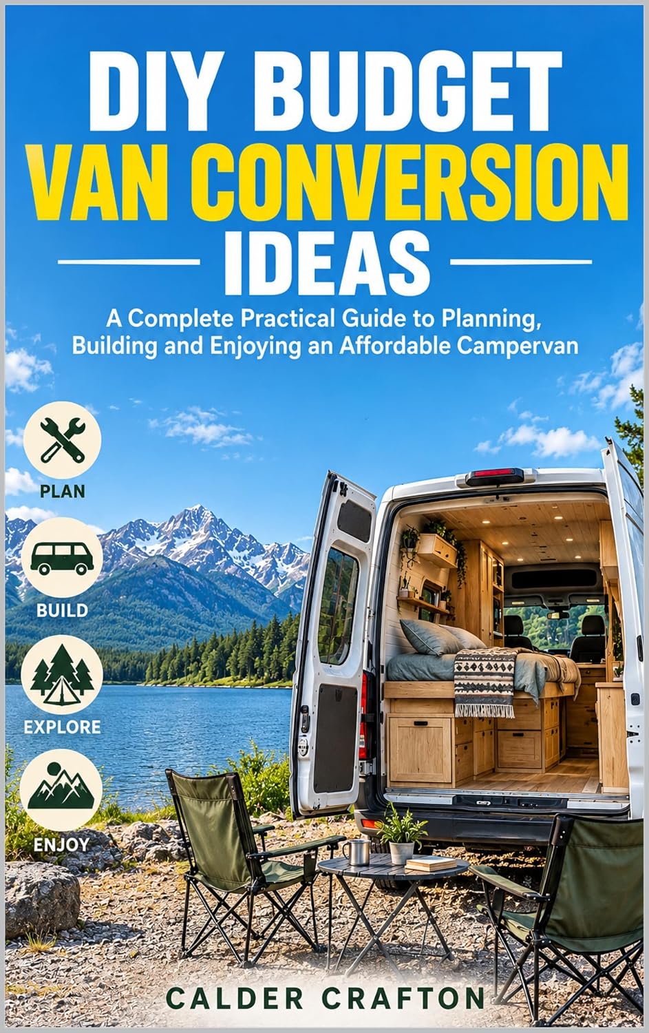 ler totalmente DIY Budget Van Conversion Ideas: A Complete Practical Guide to Planning, Building and Enjoying an Affordable Campervan (Crafts and Self help books series) (English Edition)
