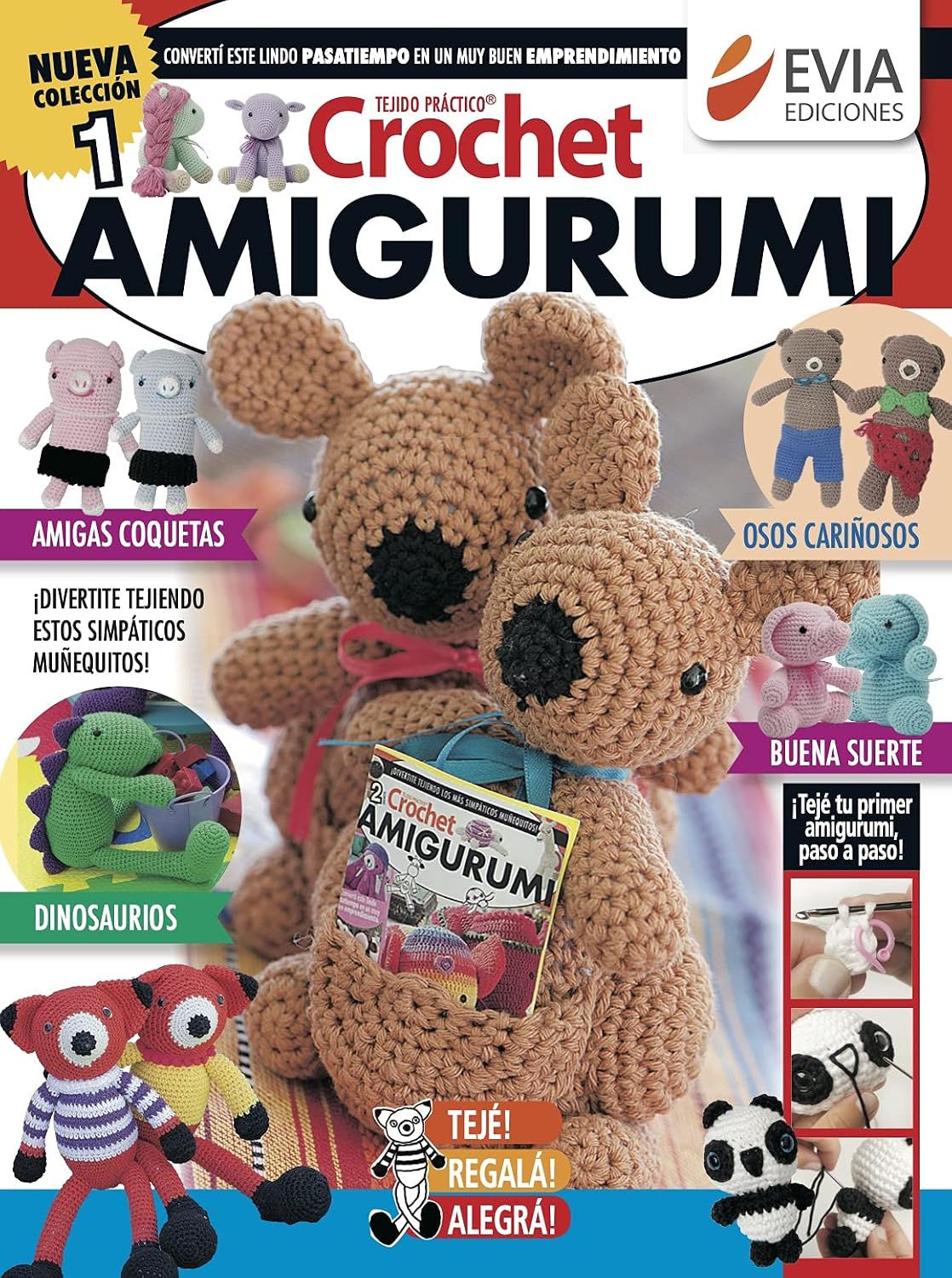 Crochet Amigurumi 1: Divertite tejiendo estos simpáticos muñequitos (TEJIDO AMIGURUMI) (Spanish Edition) baixar livro de graça