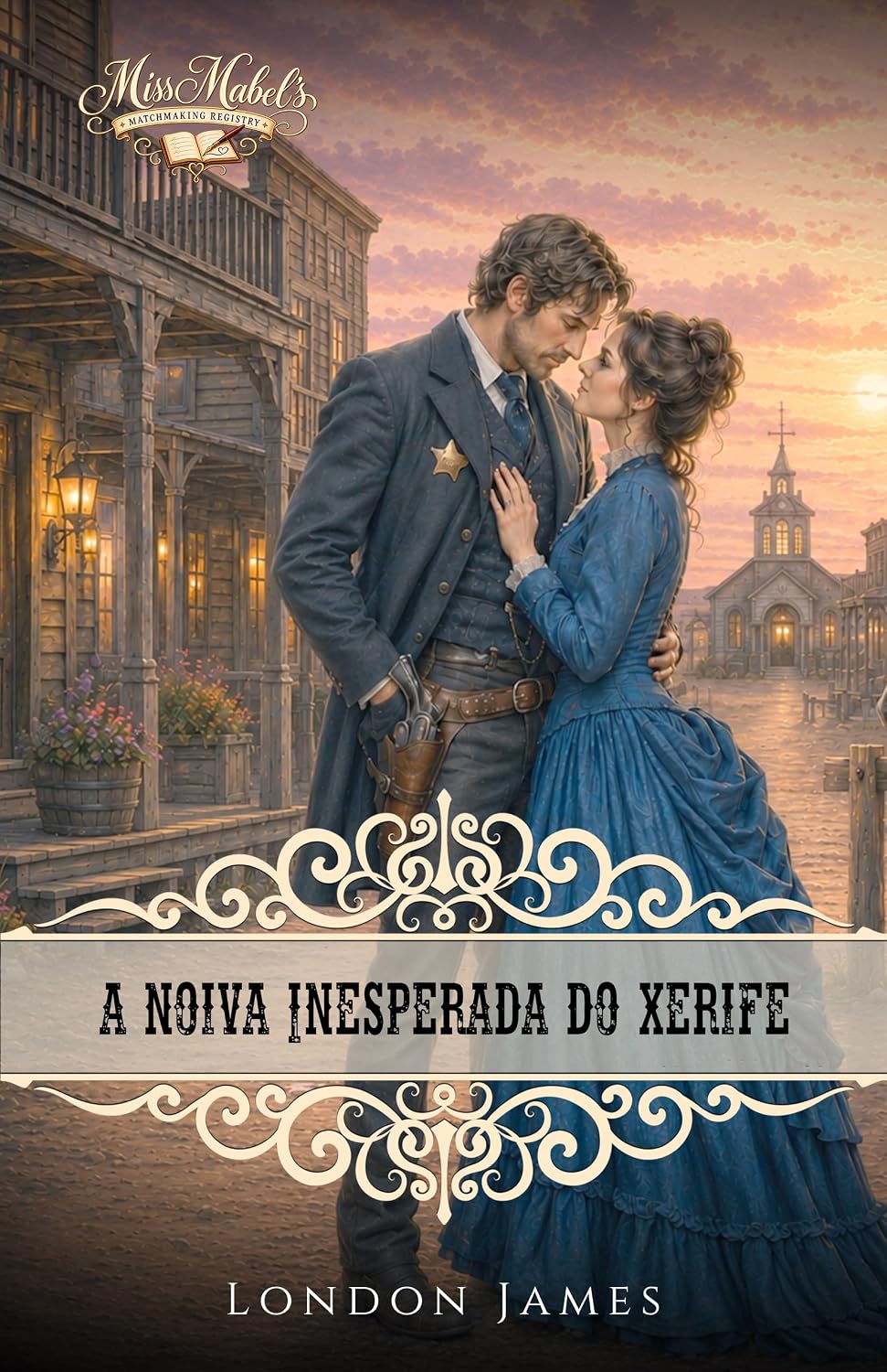 ler totalmente A Noiva Inesperada do Xerife (As Noivas do Registro de Casamentos de Miss Mabel Livro 2)