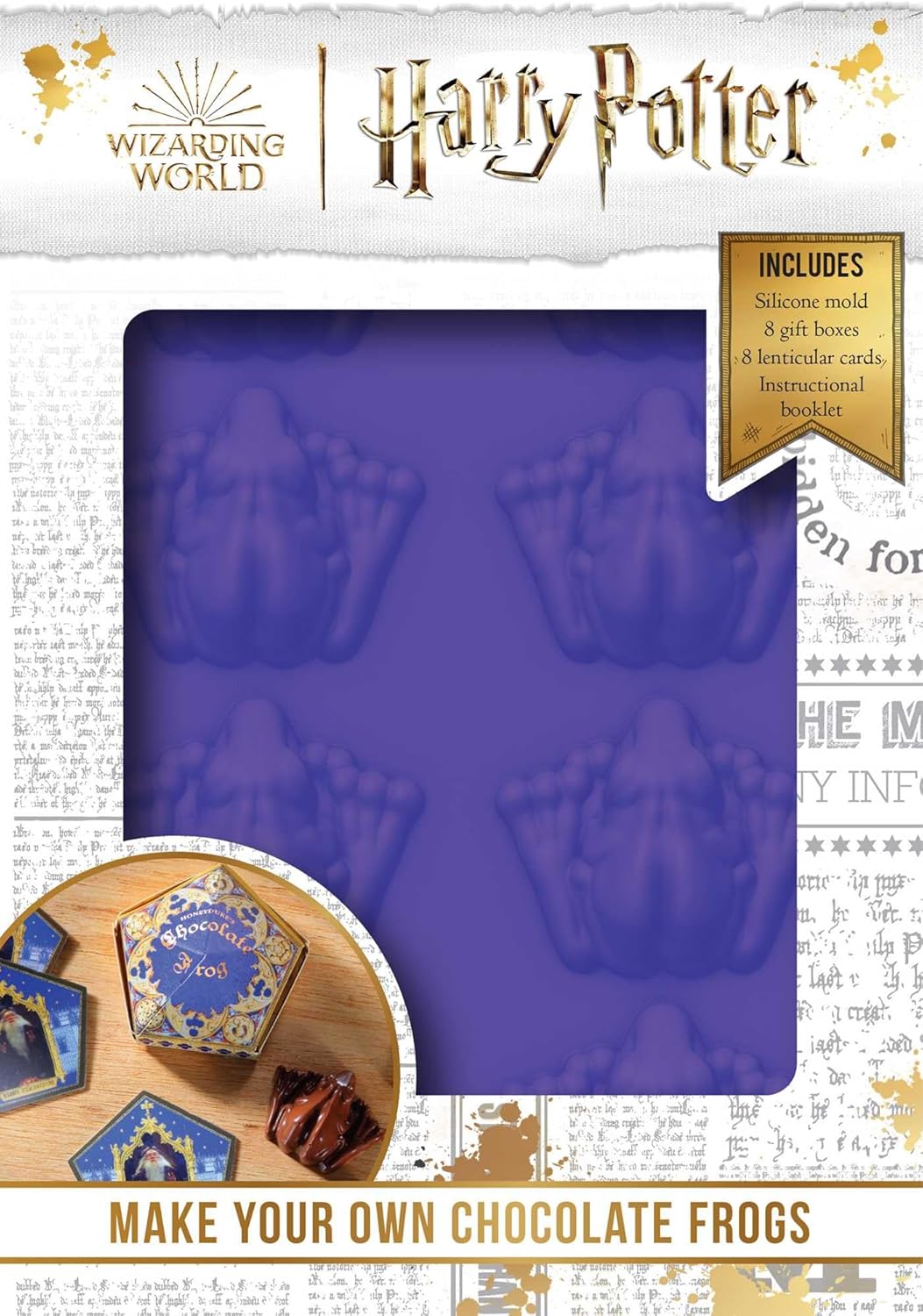 Harry Potter: Make Your Own Chocolate Frogs: Silicone Chocolate Mold and Gift Box Set baixar o livro de graça