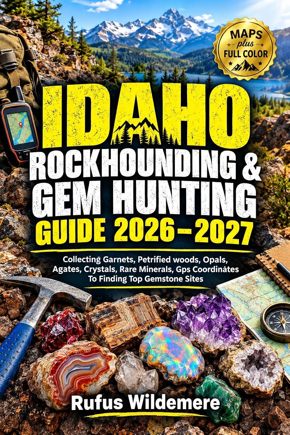 ler totalmente Idaho Rockhounding & Gem Hunting Guide 2026–2027 (FULL-COLOR): Collecting Garnets, Petrified woods, Opals, Agates, Crystals, Rare Minerals, Gps Coordinates... Gemstone Sites (WITH MAPS) (English Edition)