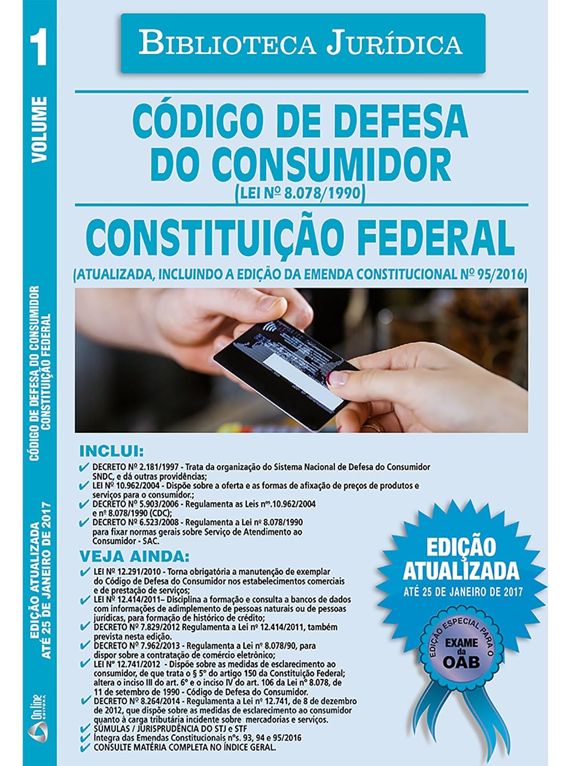 Código de Defesa do Consumidor Vol.01 Ed.2017: Biblioteca Jurídica baixar livro de graça