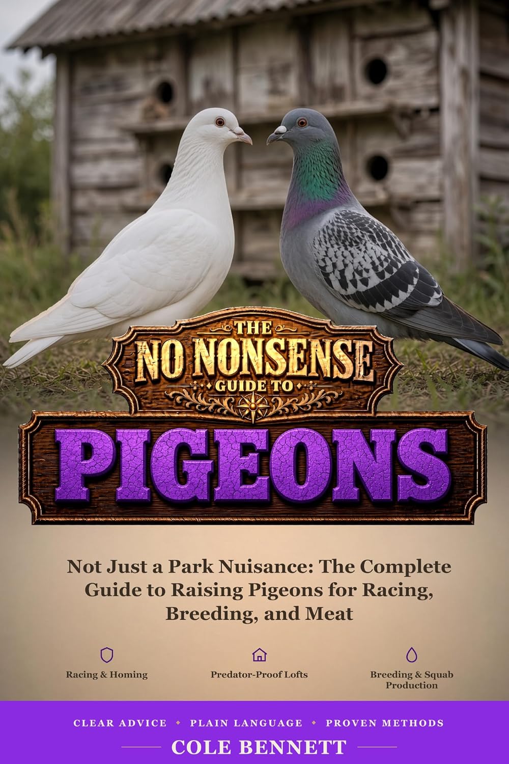 ler totalmente The No-Nonsense Guide to Pigeons: Not Just a Park Nuisance: The Complete Guide to Raising Pigeons for Racing, Breeding, and Meat (English Edition)