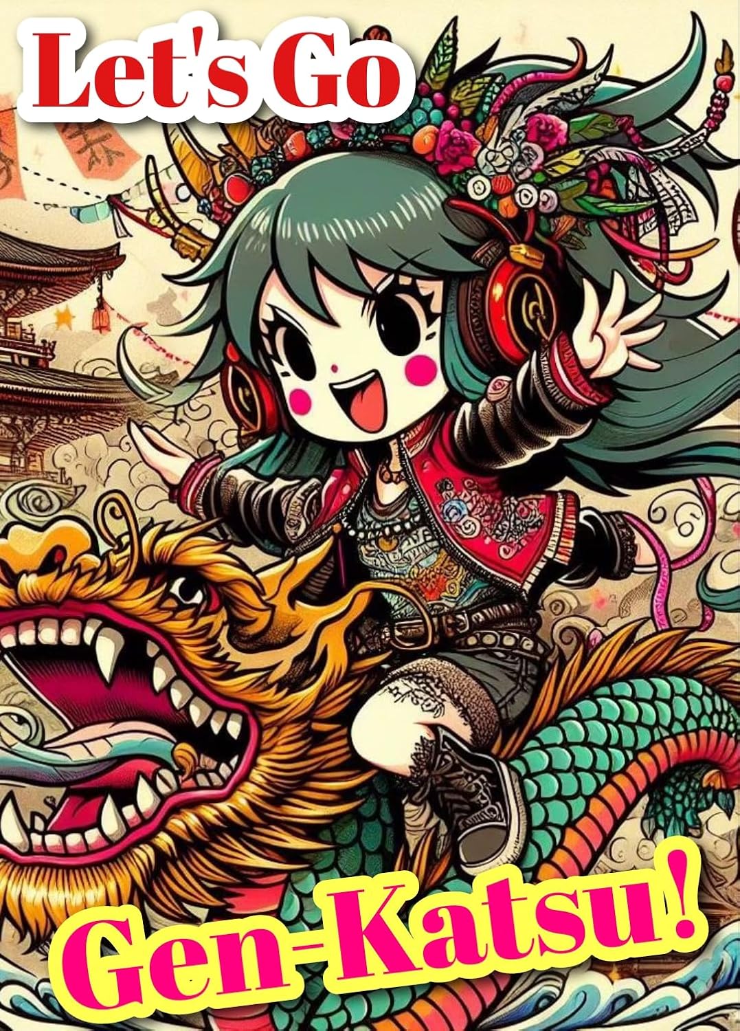 Let's go Gen-Katsu!: abbreviation of "Gen-Katsugi" (English Edition) baixar livro de graça