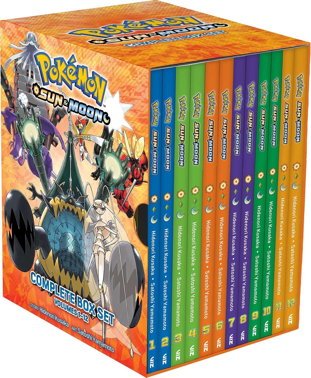 Pokémon: Sun & Moon Complete Manga Box Set