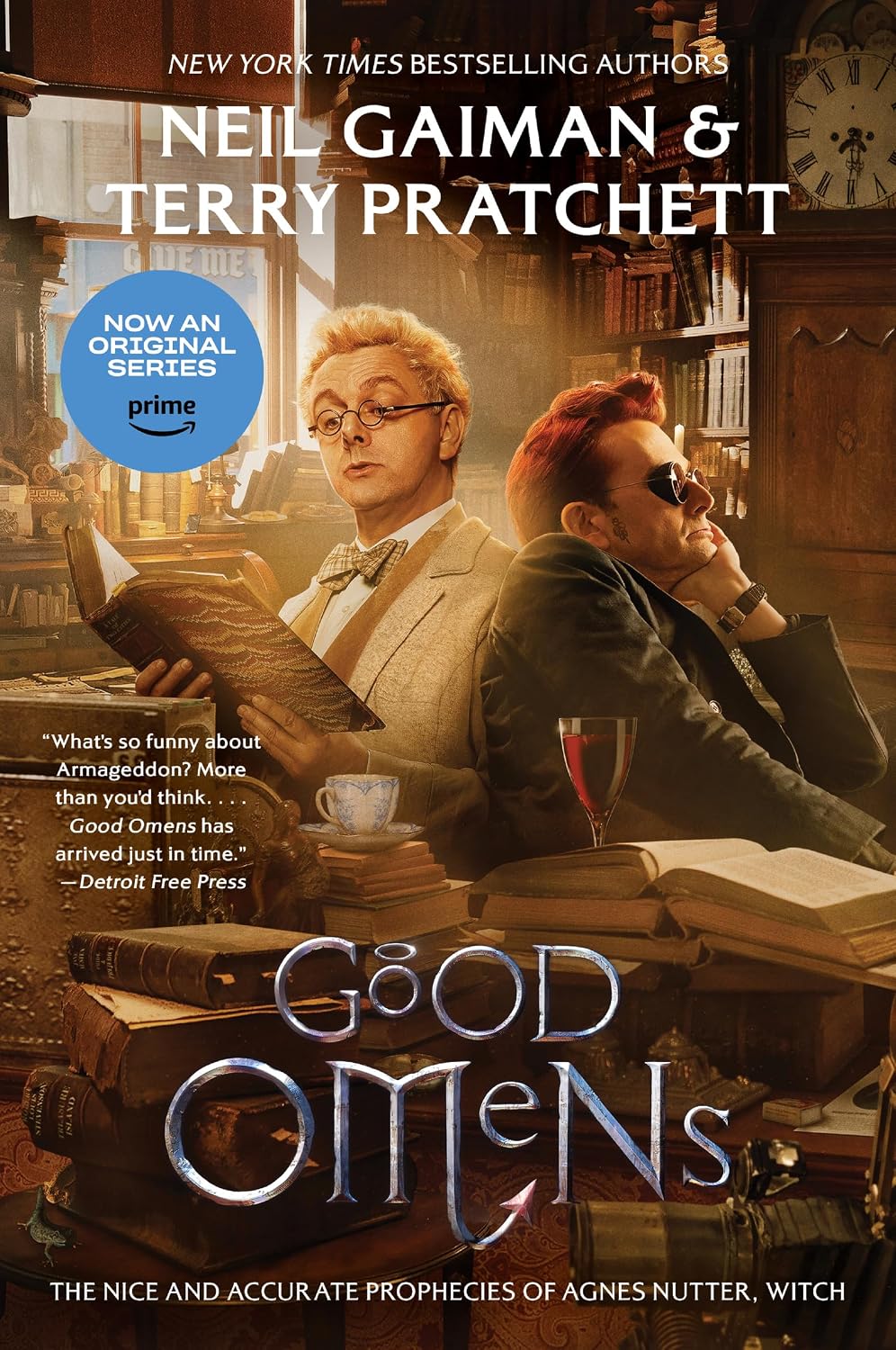 Good Omens: The Nice and Accurate Prophecies of Agnes Nutter, Witch—A Humorous Fantasy About Armageddon (English Edition) baixar o livro de graça