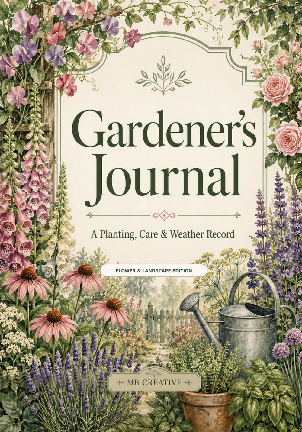 Gardener's Journal: A Planting, Care & Weather Record – Flower & Landscape Edition baixar o livro de graça