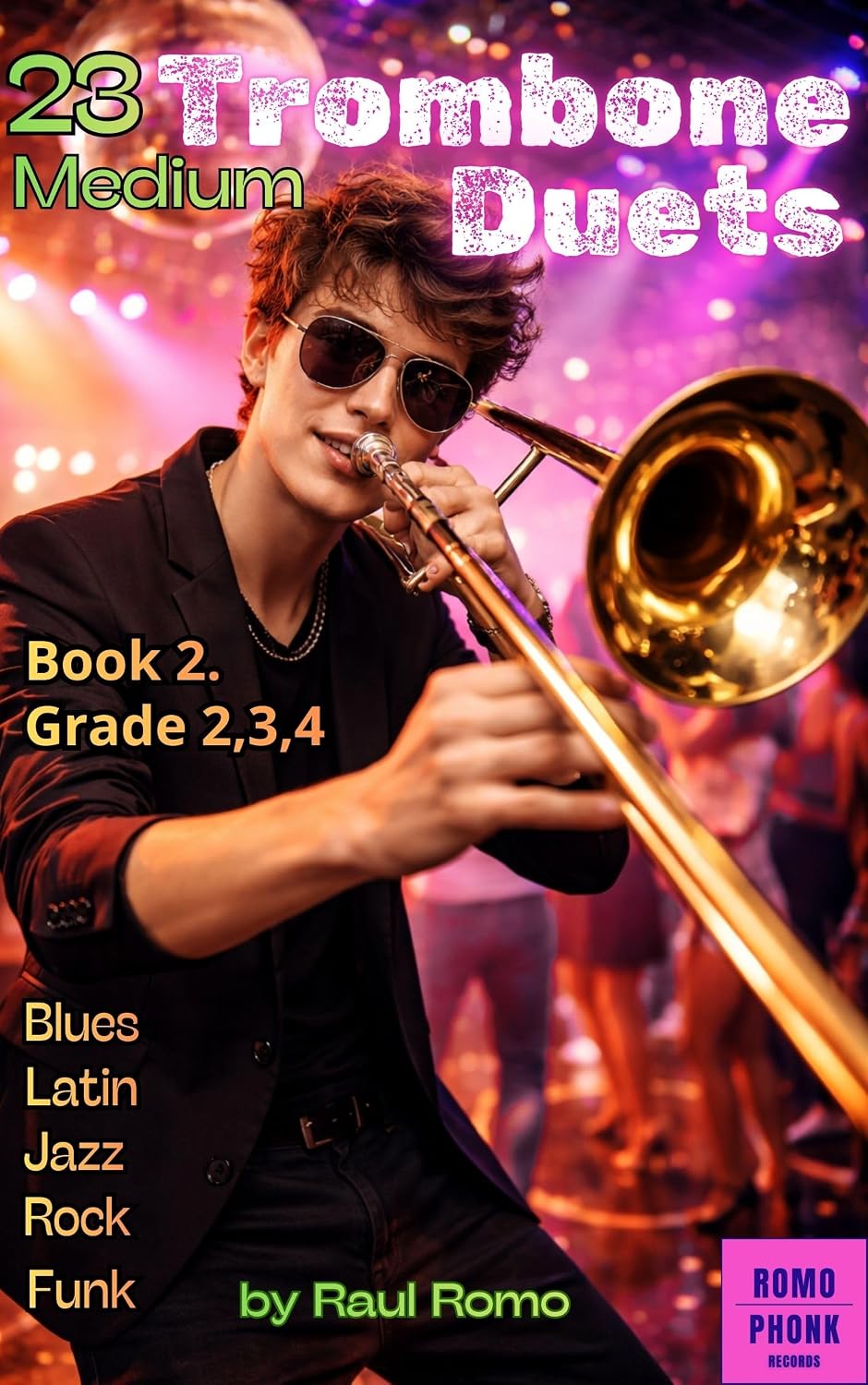 capítulo por capítulo baixar 23 Trombone Duets: Medium, Grades 2,3,4 BOOK 1. Rock, Jazz, Latin, Blues, Pop, Funk, Hip Hop (English Edition)