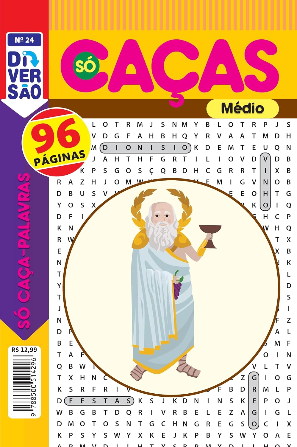 Livro Diversão Só Caça Palavras 24