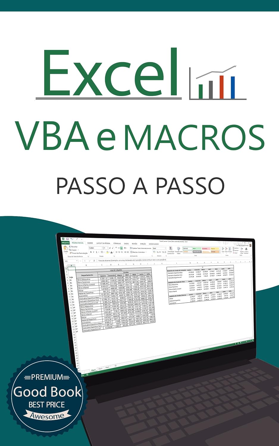 capítulo por capítulo baixar Excel VBA e Macros: Passo a Passo