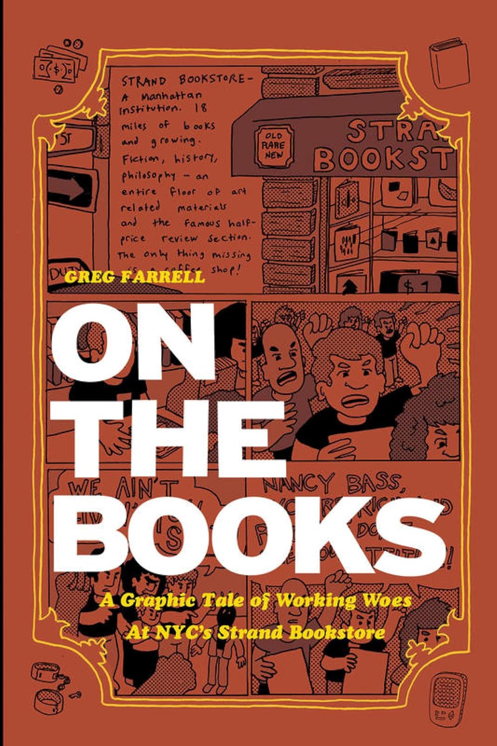 ler totalmente On The Books: A Graphic Tale of Working Woes at NYC's Strand Bookstore (English Edition)