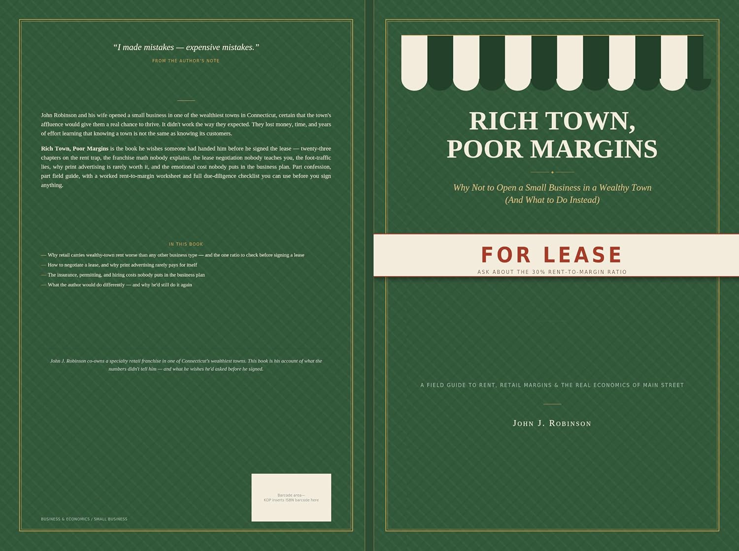 capítulo por capítulo baixar Rich Town, Poor Margins: Why Not to Open a Small Business in a Wealthy Town (English Edition)