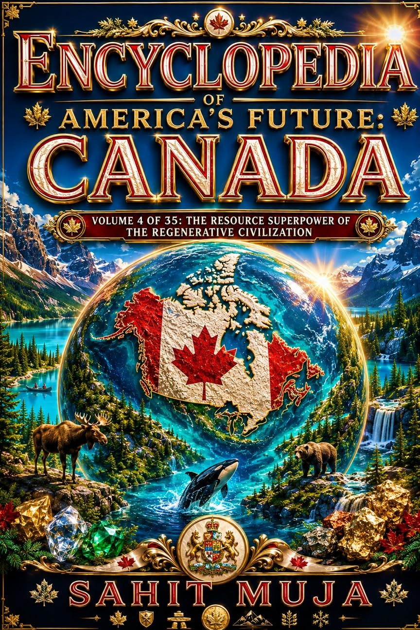 ler totalmente ENCYCLOPEDIA OF AMERICA’S FUTURE: CANADA: VOLUME 4 OF 35: RESOURCES, ENERGY, CRITICAL MINERALS, WATER, TECHNOLOGY, HUMAN POTENTIAL AND THE $30 TRILLION... OF THE AMERICAS FUTURE) (English Edition)