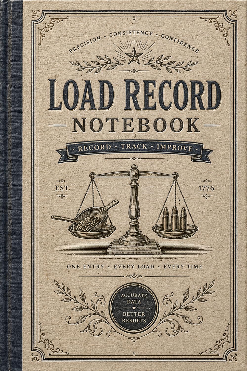 ler totalmente Load Record Notebook: Reloading Journal for Ammunition Recipes, Bullet Performance, Velocity Tracking and Range Sessions
