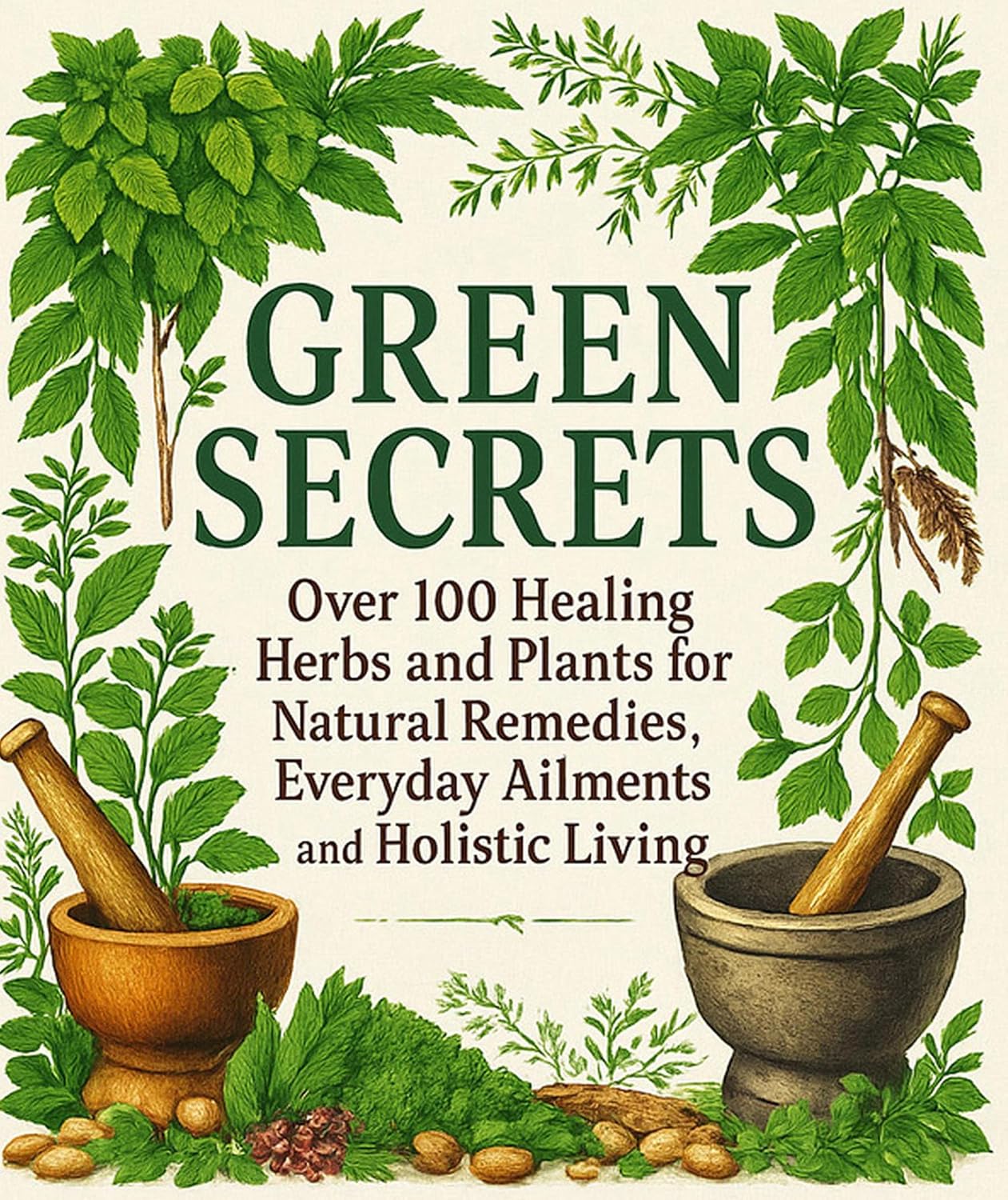 capítulo por capítulo baixar Green Secrets: A Complete Guide to the Healing and Culinary Uses of Over 100 Plants, with Natural Remedies and Traditional Recipes (English Edition)