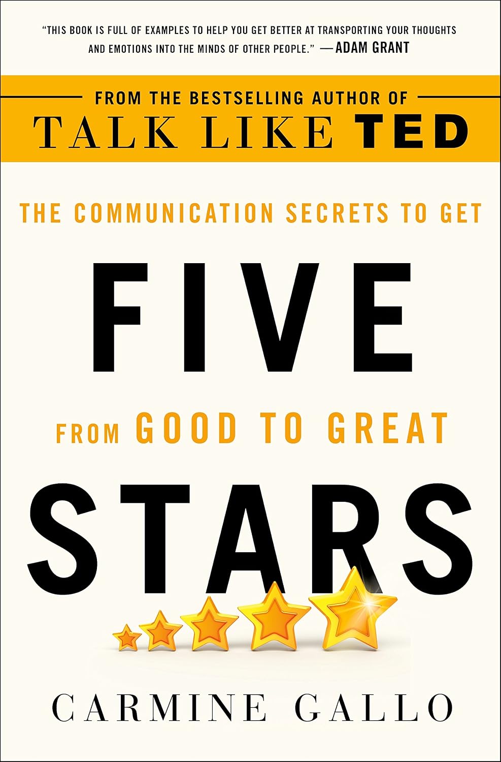 capítulo por capítulo baixar Five Stars: The Communication Secrets to Get from Good to Great