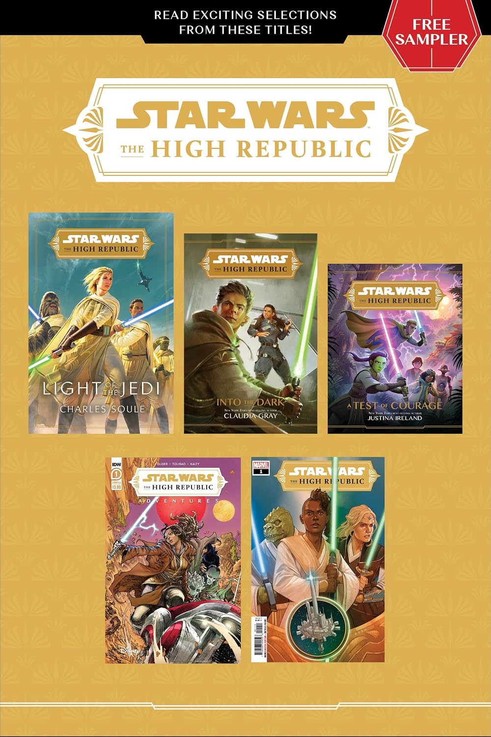 ler totalmente The High Republic Free Digital Sampler (English Edition)