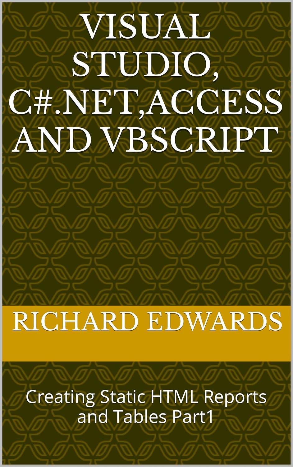 capítulo por capítulo baixar VISUAL STUDIO, C#.NET,ACCESS AND VBSCRIPT: Creating Static HTML Reports and Tables Part1 (English Edition)