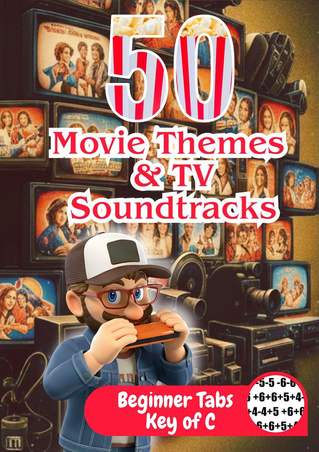 ler totalmente 50 Movie Themes & TV Soundtracks: Easy Harmonica Tabs for Beginners - Key of C (Cinema Classics & Famous Melodies): Play the Most Iconic Songs from Hollywood... - No Sheet Music Needed (English Edition)
