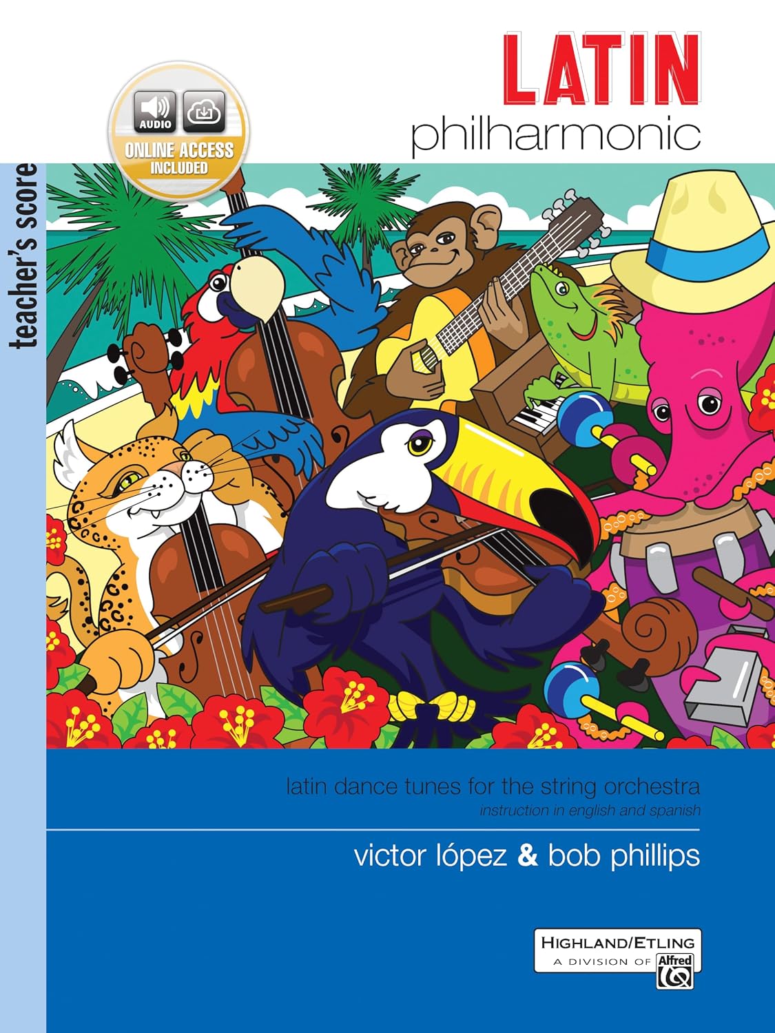 capítulo por capítulo baixar Latin Philharmonic: Latin Dance Tunes for the String Orchestra, Teacher's Score