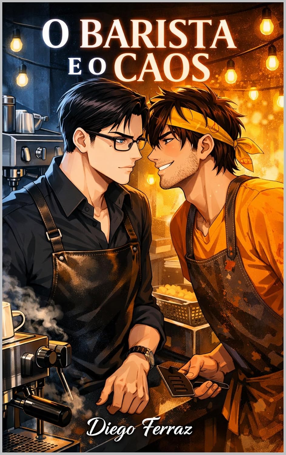 O Barista e o Caos: Um romance MM Grumpy x Sunshine
