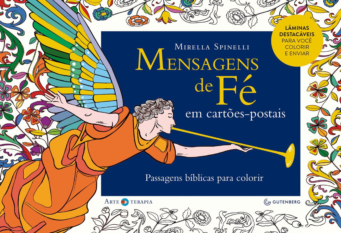 Mensagens de Fé em cartões-postais: Passagens bíblicas para colorir baixar livro de graça