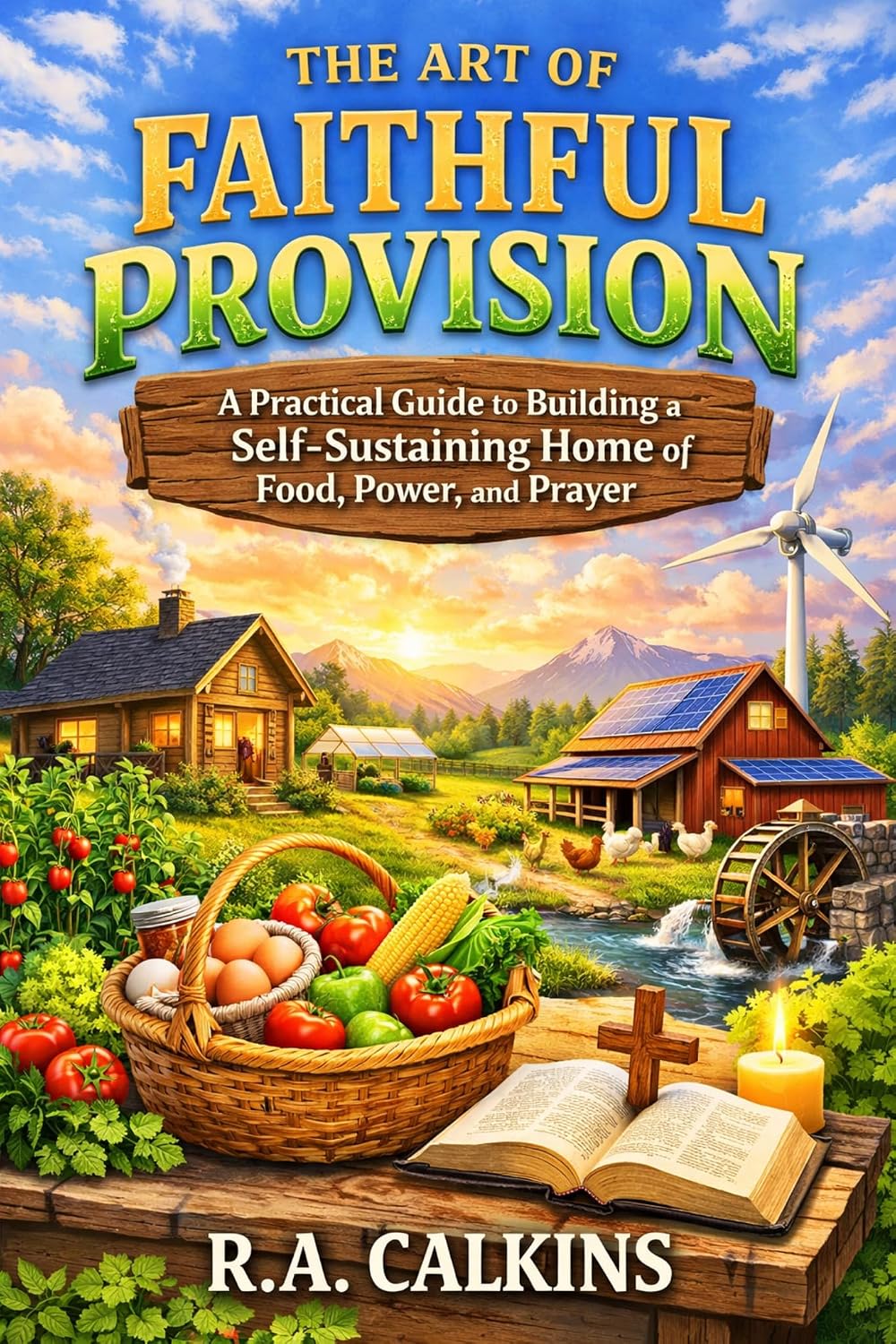 ler totalmente The Art of Faithful Provision: A Practical Guide to Building a Self-Sustaining Home of Food, Power, and Prayer (English Edition)