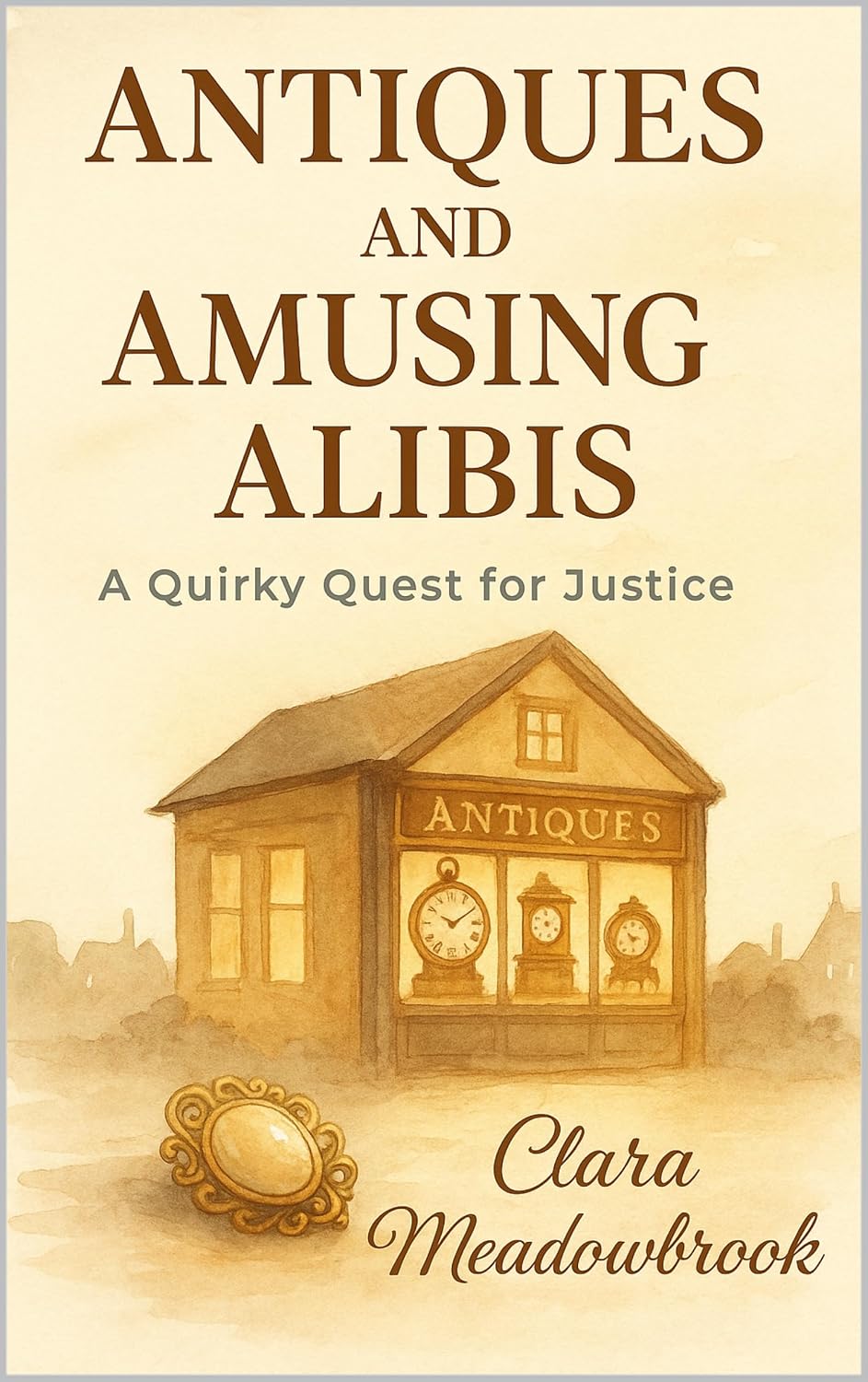 ler totalmente Antiques and Amusing Alibis: A Quirky Quest for Justice (English Edition)