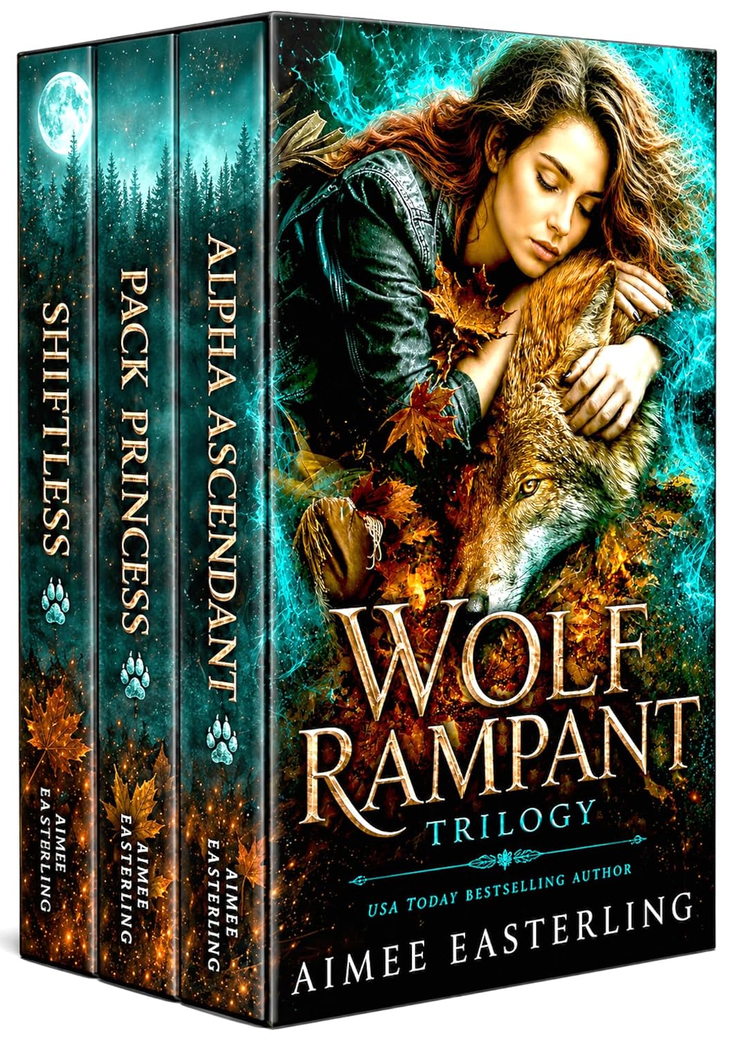 Wolf Rampant Trilogy: A Romantic Werewolf Fantasy (Wolf's Pack) (English Edition) baixar o livro de graça