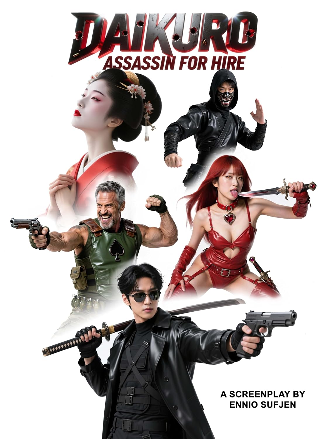 ler totalmente Daikuro: Assassin for Hire: A Stylish, High-octane, Gun Fu Action Adventure, Yakuza Screenplay (English Edition)