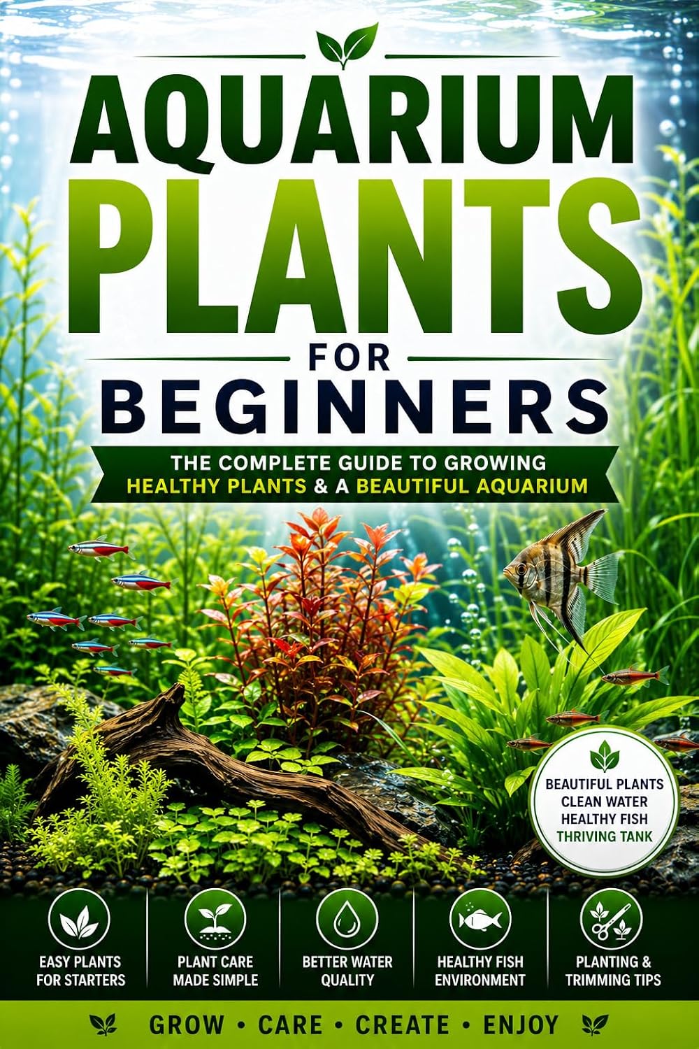 Aquarium Plants for Beginners: The Complete Guide to Choosing, Planting, Growing, and Caring for Healthy Live Aquarium Plants in Freshwater Tanks (Aquatic Pet Care Collection) (English Edition) baixar livro de graça