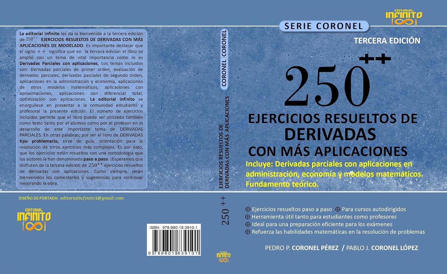 ler totalmente 250 EJERCICIOS RESUELTOS DE DERIVADAS CON APLICACIONES.: CON DERIVADAS PARCIALES. (Spanish Edition)