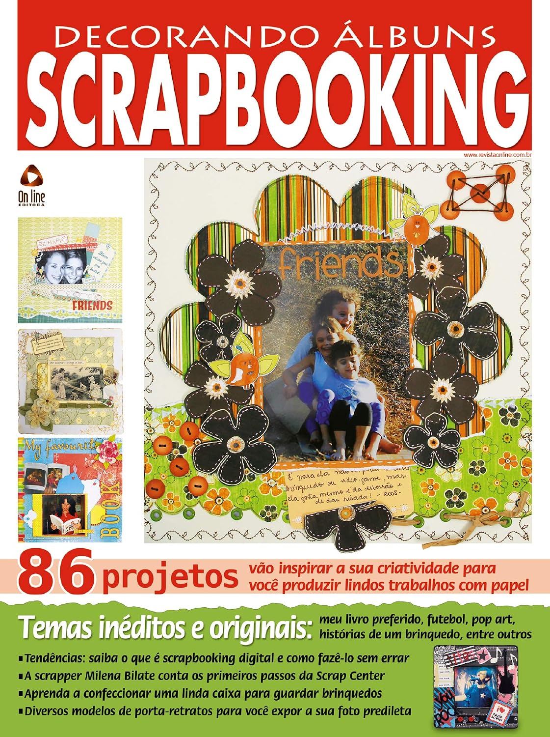 capítulo por capítulo baixar Decorando Álbuns Scrapbooking: Edição 29
