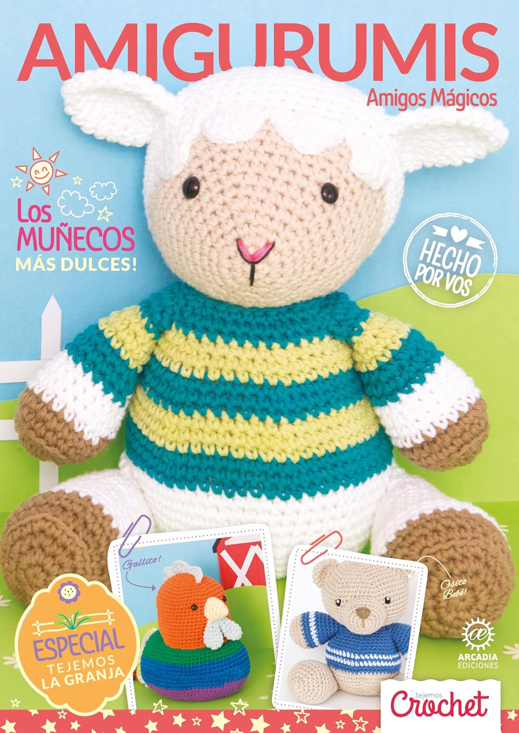 Amigurumis Amigos mágicos 3: Los muñecos más dulces. Especial Tejemos la granja (Spanish Edition) baixar o livro de graça