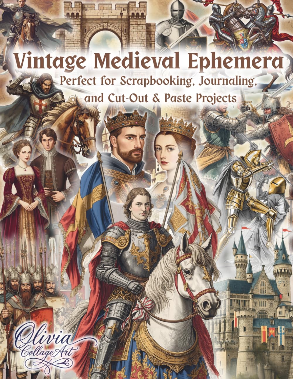 capítulo por capítulo baixar Vintage Medieval Ephemera: 170 High-Quality Medieval Images for Junk Journals, Scrapbooking, Collage Art, Fussy Cutting, Mixed Media and Paper Crafts