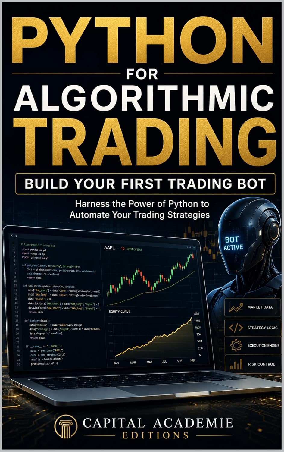 ler totalmente PYTHON FOR ALGORITHMIC TRADING: BUILD YOUR FIRST TRADING BOT: Harness the Power of Python to Automate Your Trading Strategies for Consistent Returns (Mastering... Trading Systems 2) (English Edition)