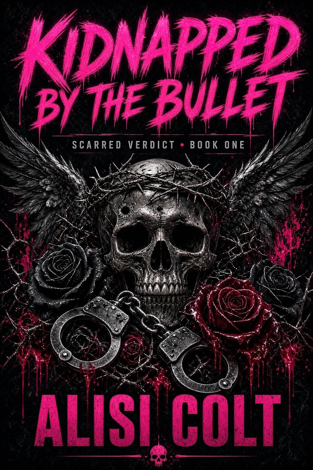 Kidnapped by the Bullet: A Dark Captive MC Biker Romance (Scarred Verdict Book 1) (English Edition)