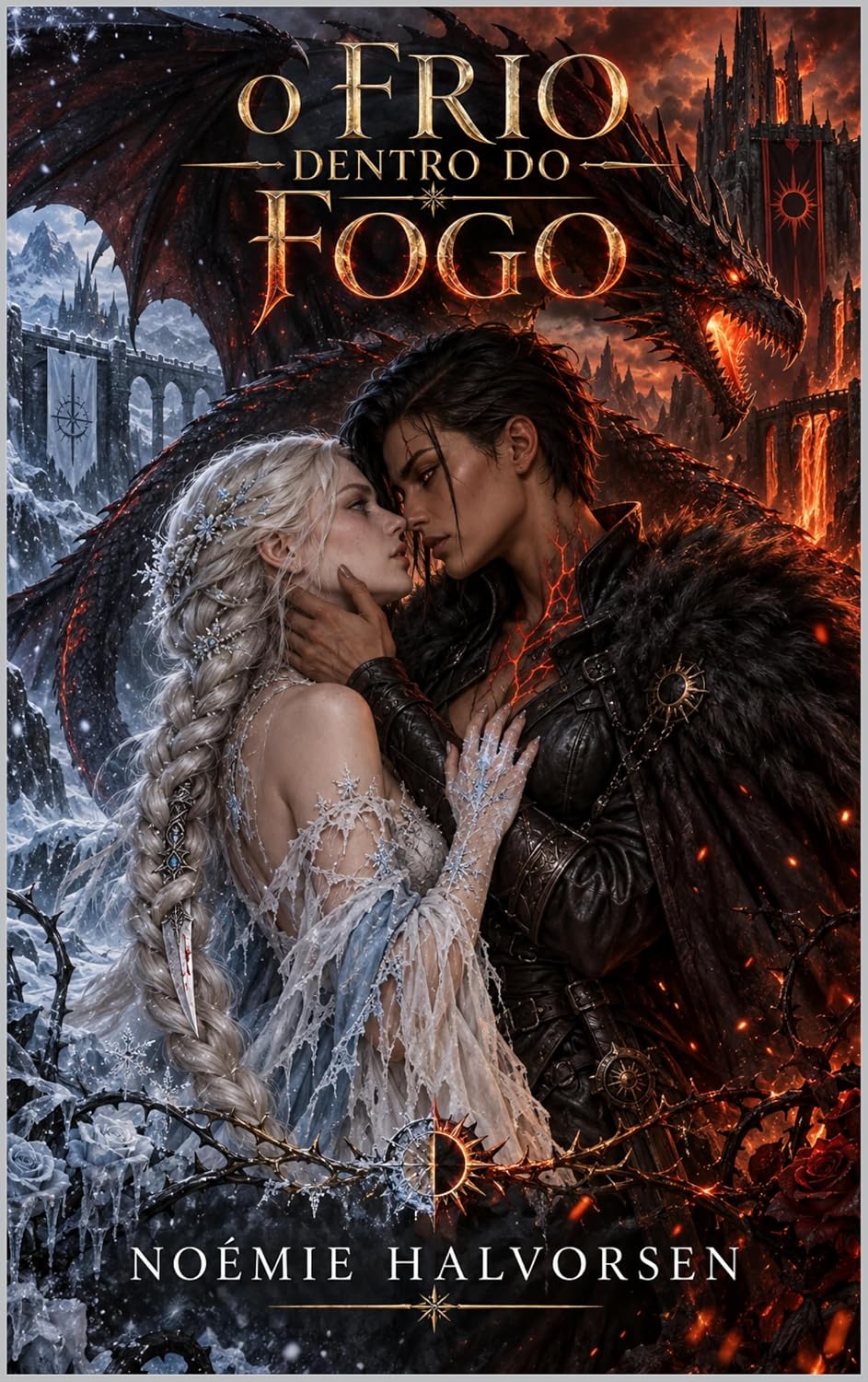 O Frio Dentro do Fogo: Casada com o Lorde Dragão Que Escondia Ser Mulher