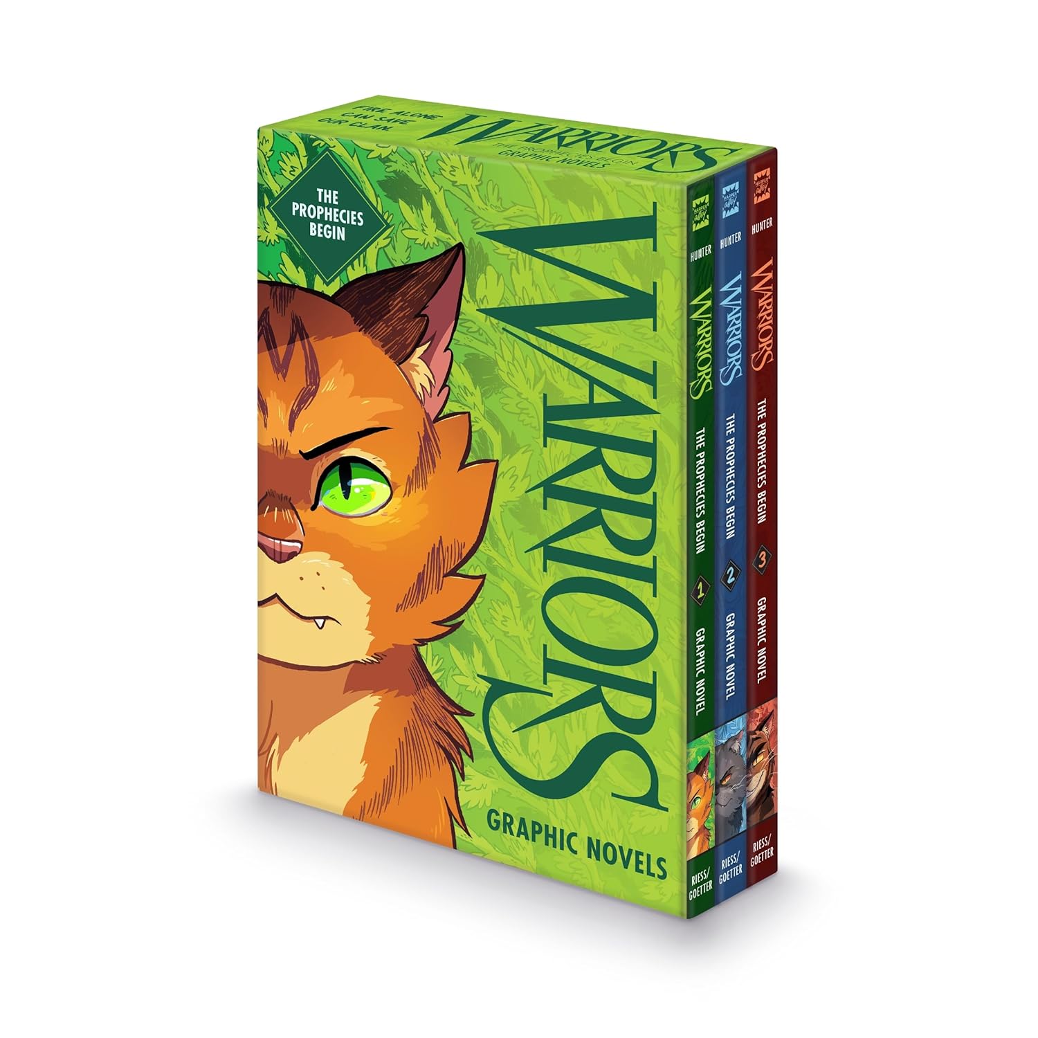 Warriors Graphic Novel: The Prophecies Begin #1-#3: The Complete First Arc, Books #1-#3 baixar livro de graça