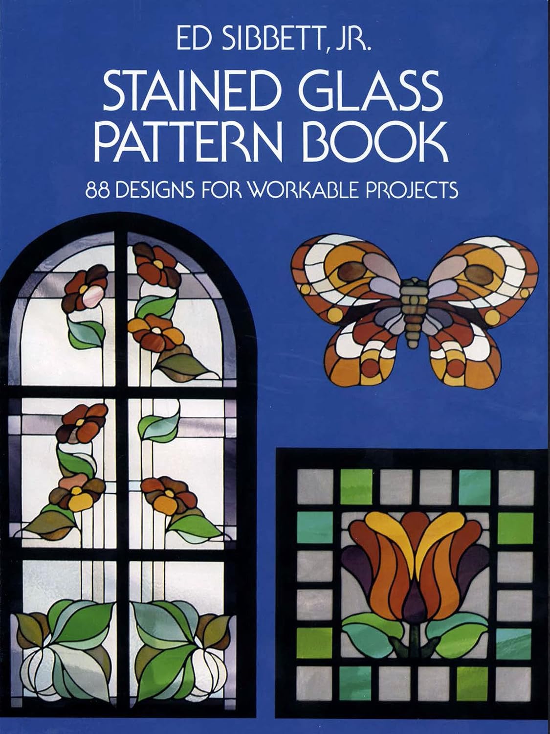 Stained Glass Pattern Book: 88 Designs for Workable Projects baixar o livro de graça